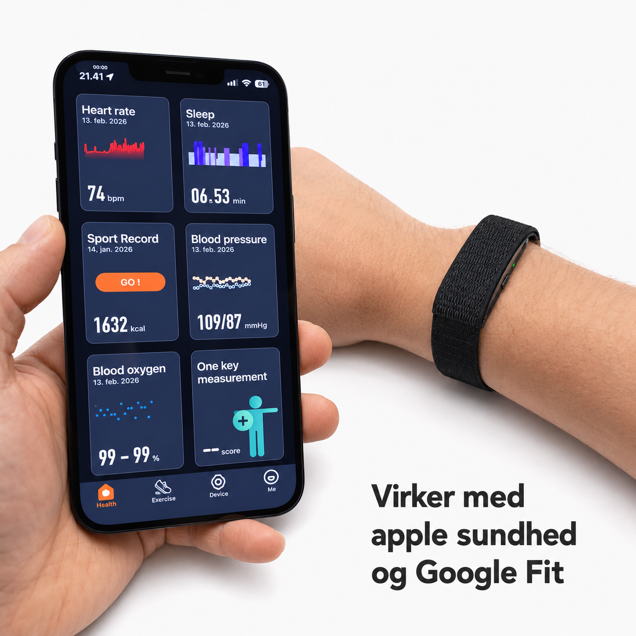 LifeTrack Armbånd