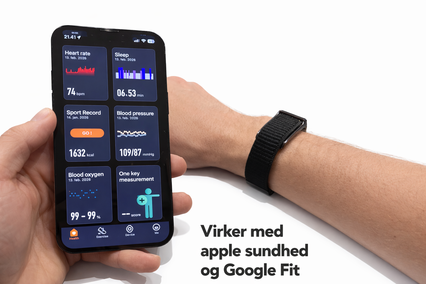 LifeTrack Armbånd